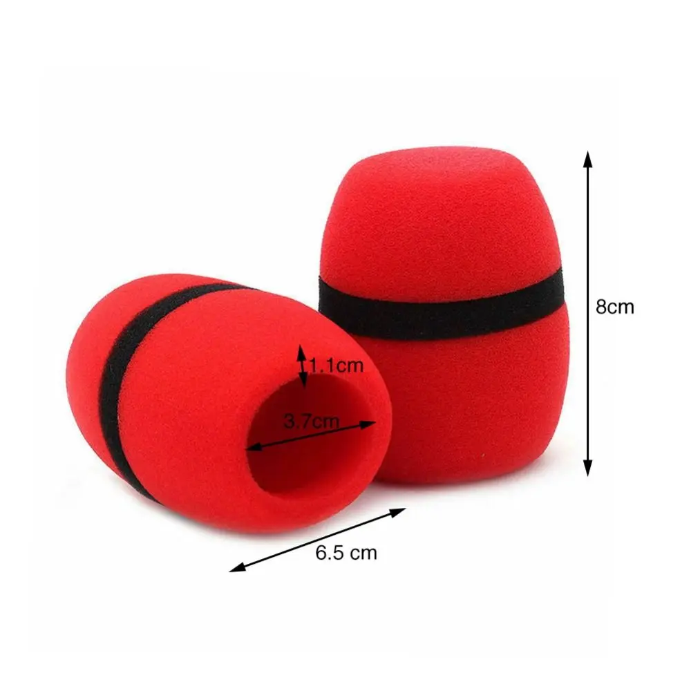 1PCS Microphone Windscreen Sponge Cover Thickened Mic Dust Proof Covers Foam Mic Pop Filter for Studio Interview Microphone Cap