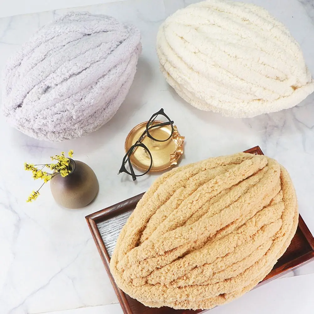 250g/Ball Multicolor Chenille Yarns for Knitting and Crochet Blanket Cushion Chunky Thick Line Soft Warm Crochet Yarn Scarf Line