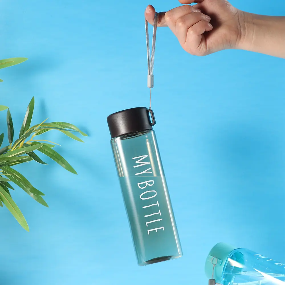 500ml Sports Water Cup Large Capacity Men Women Summer Outdoor Portable Plastic Water Bottle Coffee Juice Cup Water Bottle