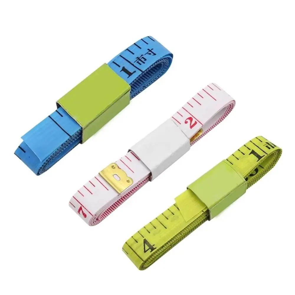 60In Soft Tape Measures Portable Double Scale Body Measuring Ruler Bust Waist Mini Measuring Clothes Tailor Ruler