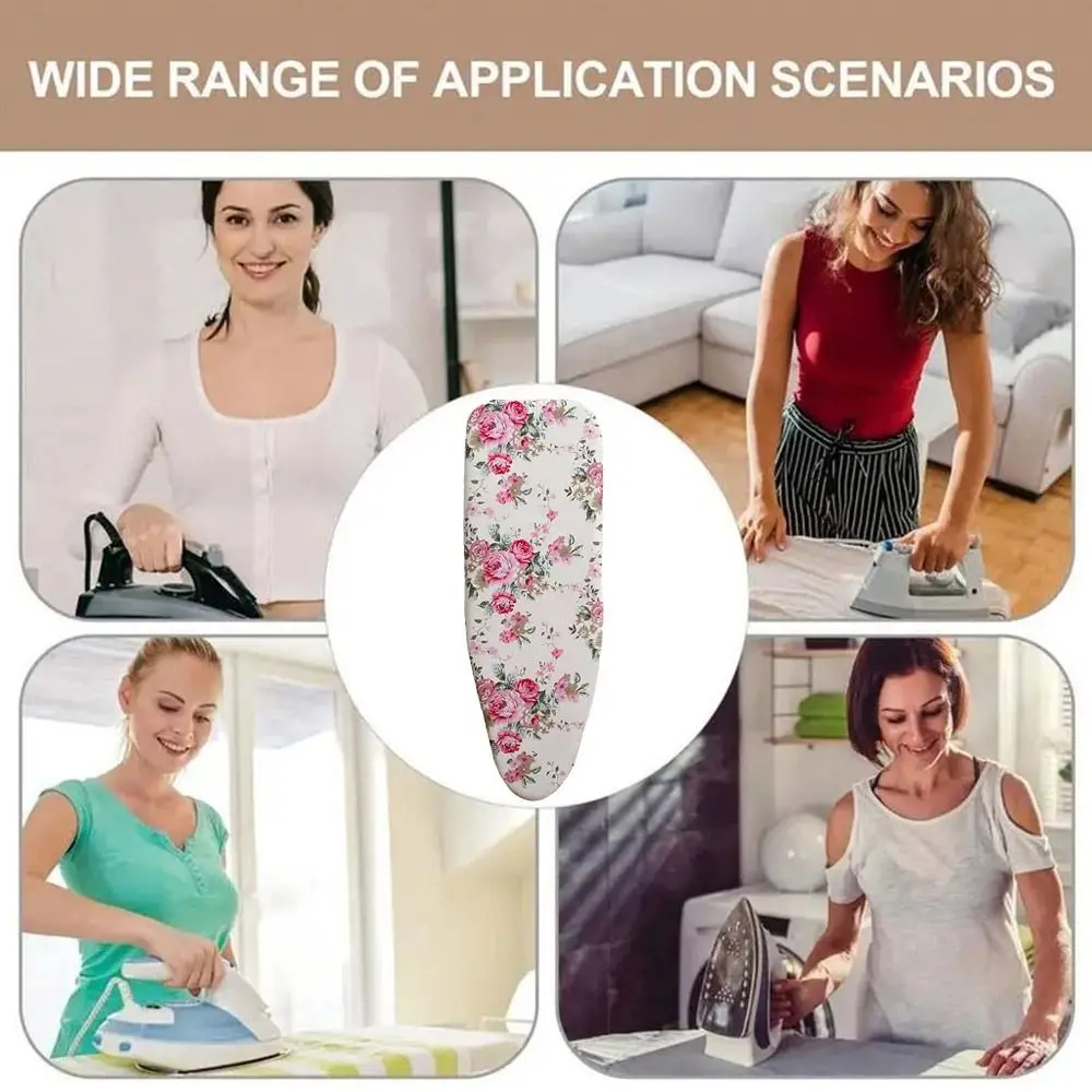 Durable Ironing Board Cloth Universal Thickened Ironing Board Cover Pad Laundry Supplies Heavy Heat Resistant Printed Padded