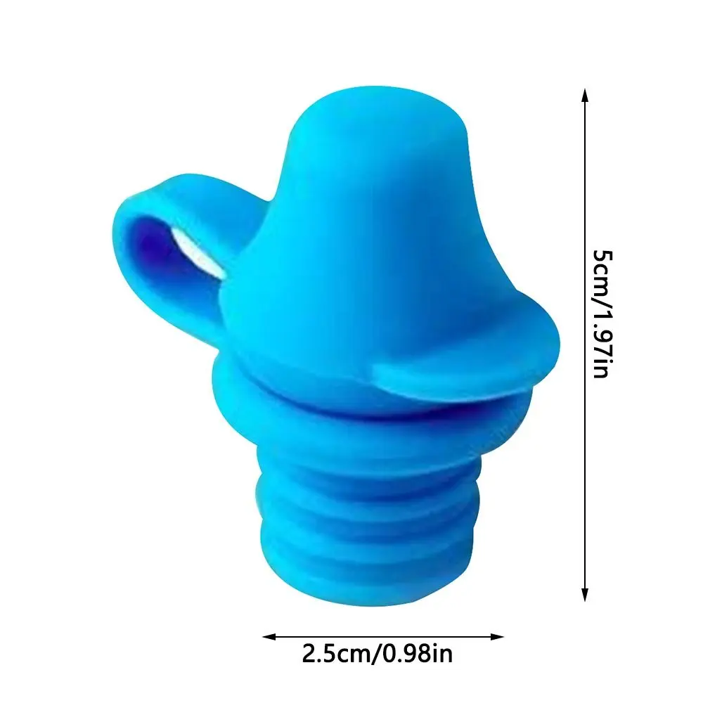Baby Water Bottle Cap Silicone Bottles Cover Anti-Spill Top Spout AdapterBottle Lid Replacement For Kids Adults