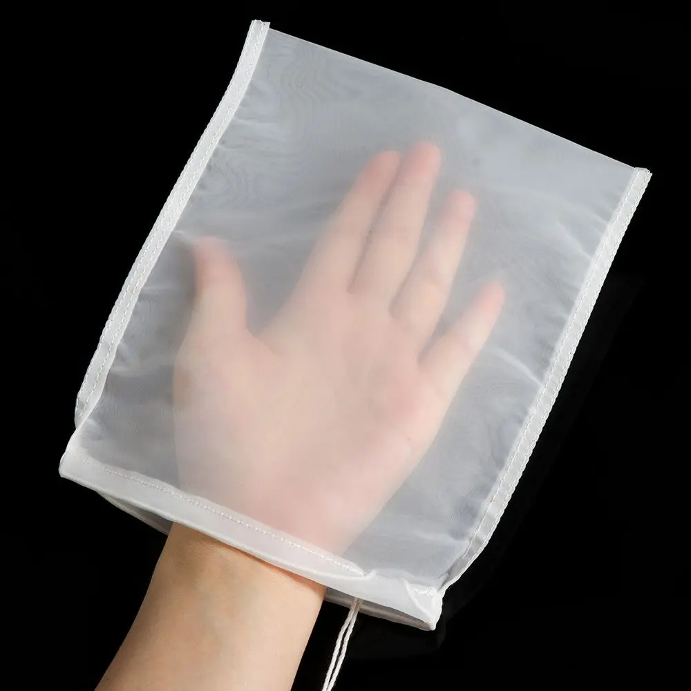 Nut Milk Bag Big Commercial Grade Reusable Almond Milk Bag Strainer Fine Mesh Nylon Cheesecloth Cold Brew Coffee Filter