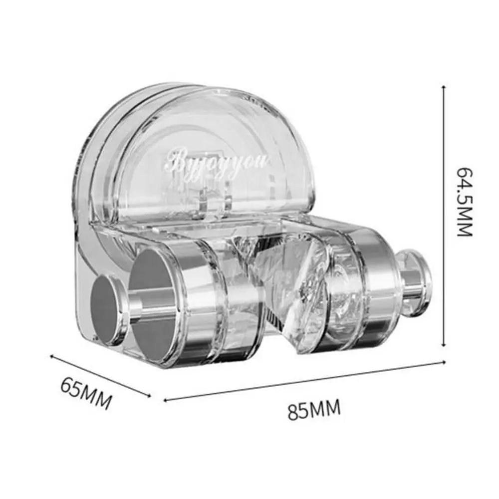 Adjustable Suction Cup Shower Rack Removable Wall Mount Shower Holder Easy to Install Shower Head Holder Kitchen
