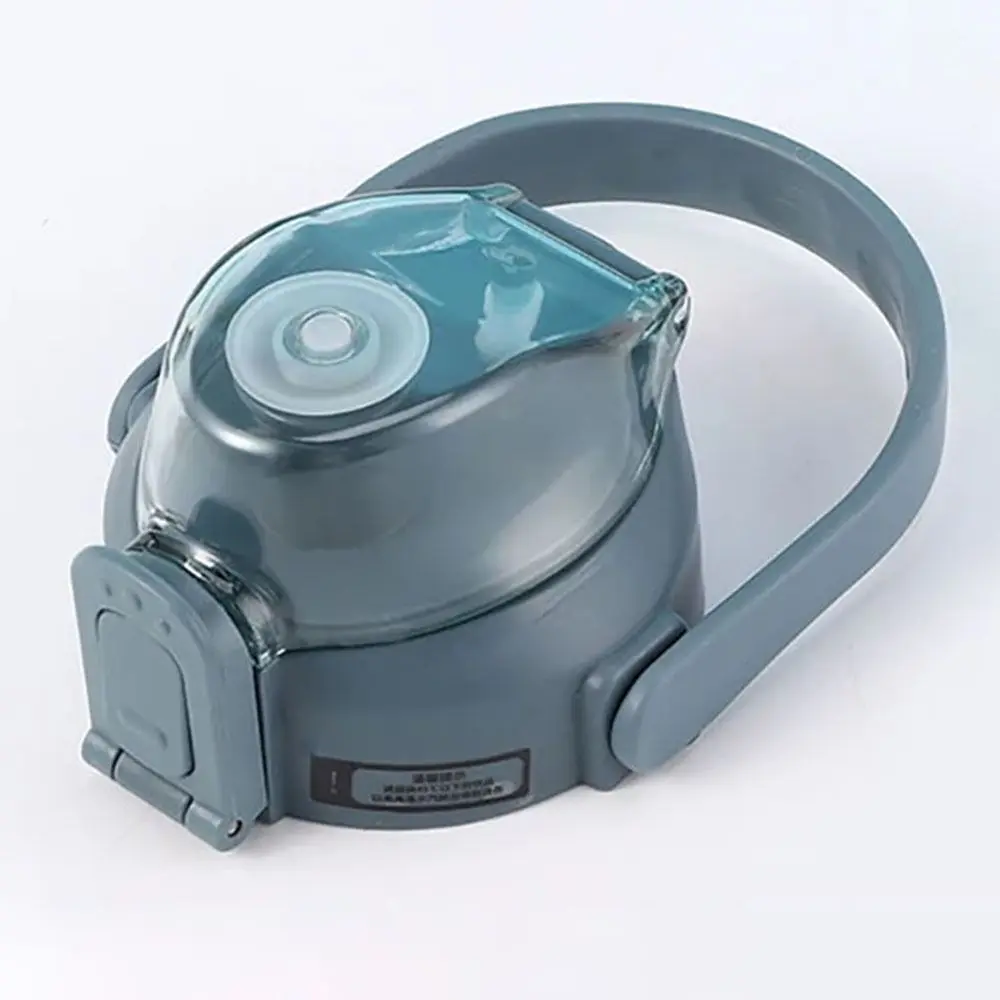 1Pcs Universal Original Sealing Bottle Cover with Handle Splash Spill Plain For 1000/1200/1500/1800ml Multicolor Therms Cup Cap