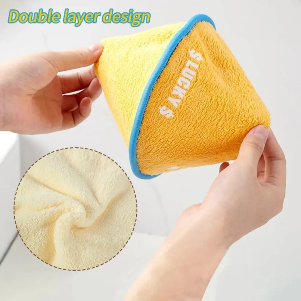 1Pcs Chinese Style Hand Towel Kitchen Bathroom Small Towels Soft Absorbent Hanging Towel Cleaning Towel Kids Bathing Towel