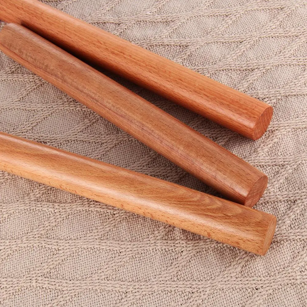 Wooden Rolling Pin Fondant Dough Roller Cake Decoration Cooking Pastry Baking Tool Kitchen Accessories