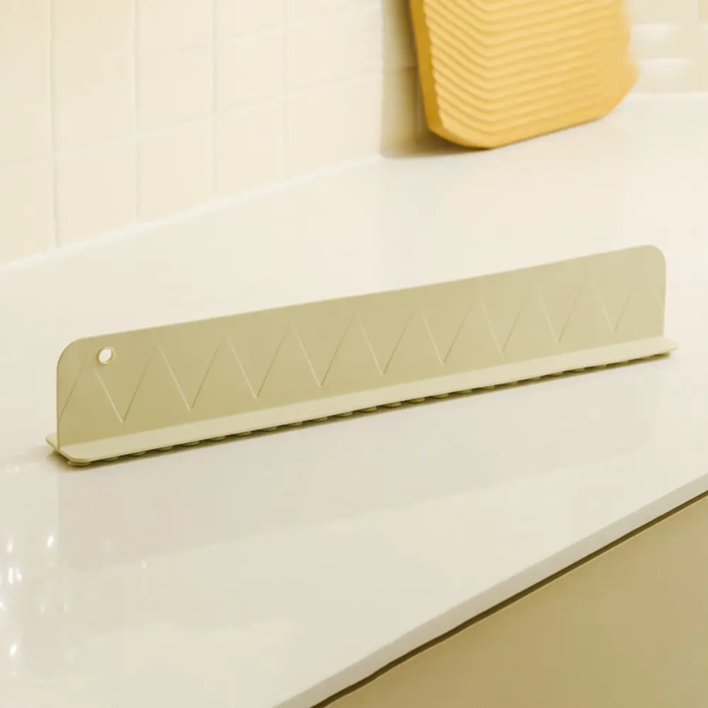 1PC Silicone Sink Baffle Splash Guard with Suction Cup Kitchen Sink Oil-Proof Water Baffle Plate Sucker Waterproof Screen