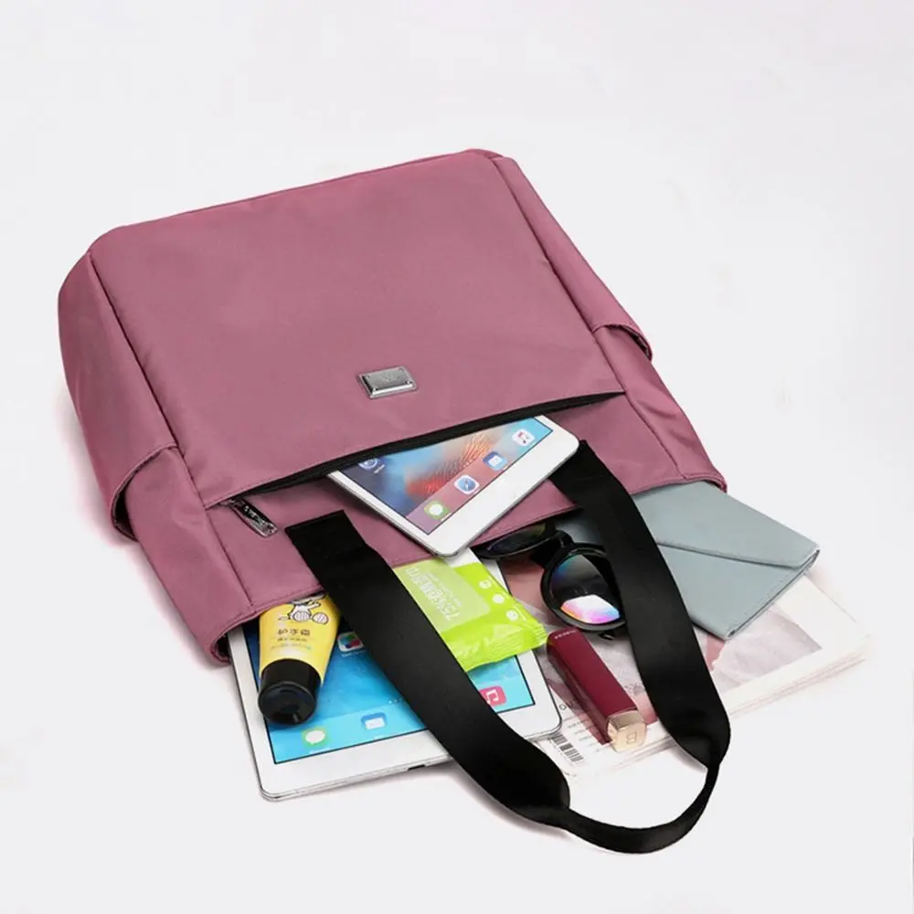 Nylon Large Capacity Shoulder Bag Tote Bags Lightweight Waterproof Practical Handbag For Work School And Travel High Quality
