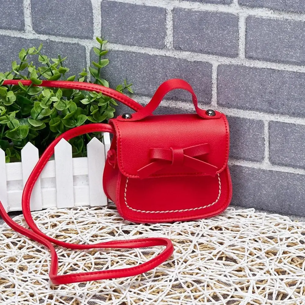 Bowknot Little Girl Shoulder Bag Kids Purses and Handbags Toddler Purse Small Coin Pouch Mini Crossbody Bag