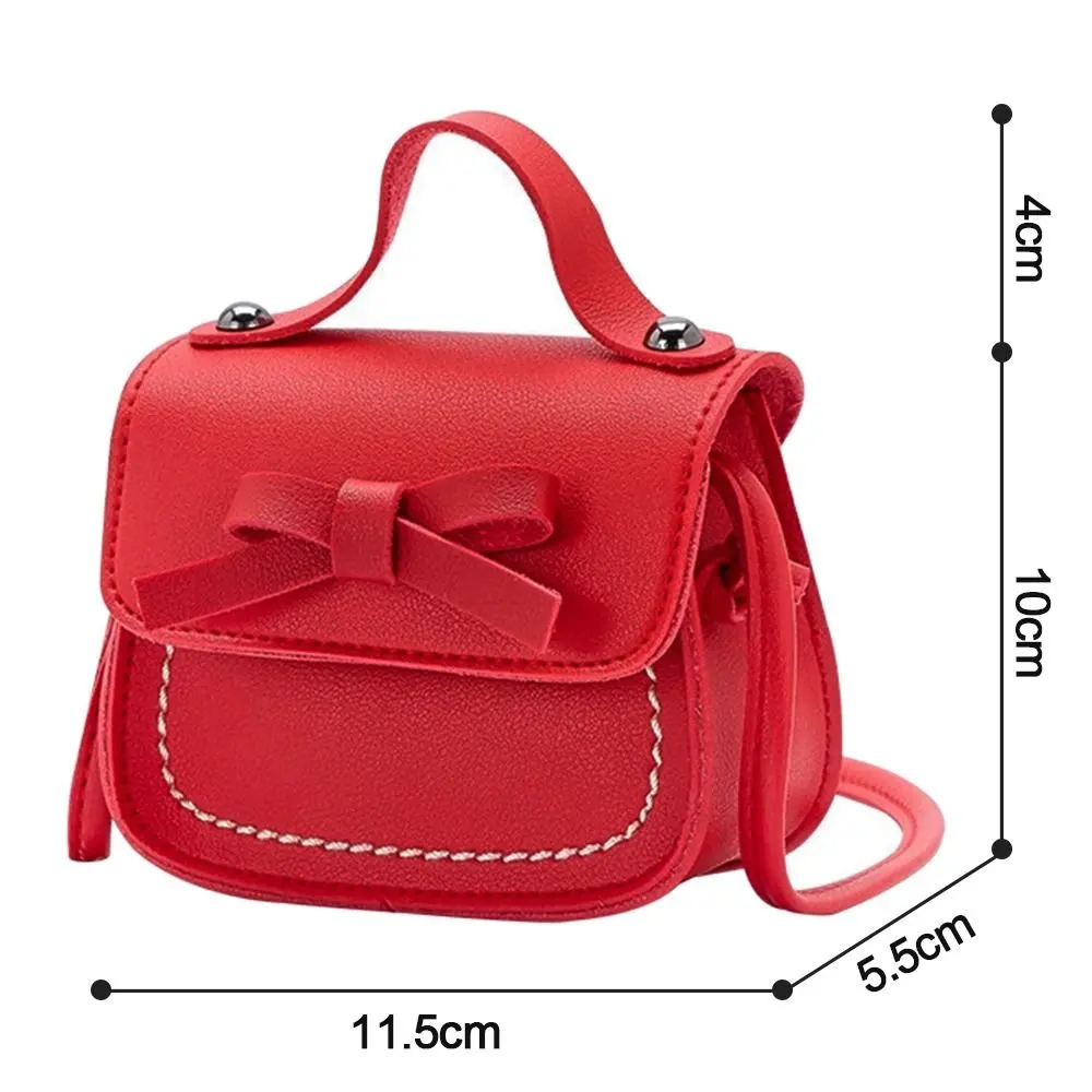 Bowknot Little Girl Shoulder Bag Kids Purses and Handbags Toddler Purse Small Coin Pouch Mini Crossbody Bag