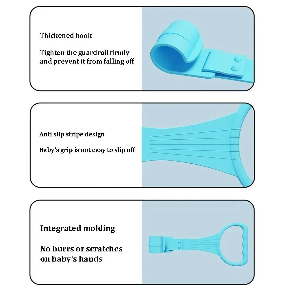 Pull Ring for Playpen Baby Crib Stroller Ring Hanging Ring Baby Learn To Stand Hand Pull Ring Baby Cot Toddler Pull Rings