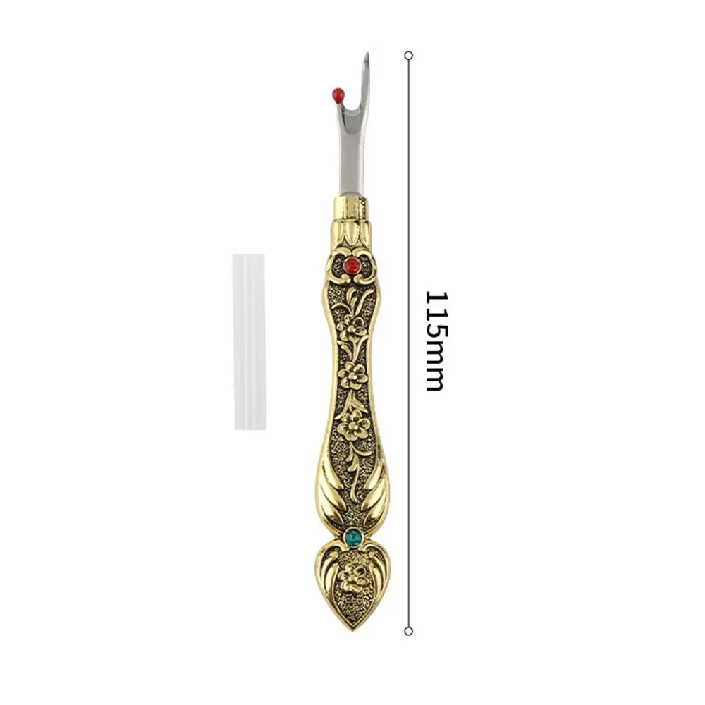 Retro Seam Rippers Stitch Remover Thread Unpicker Sewing Tool Thread Remover for Sewing Crafting Embroidery Tools