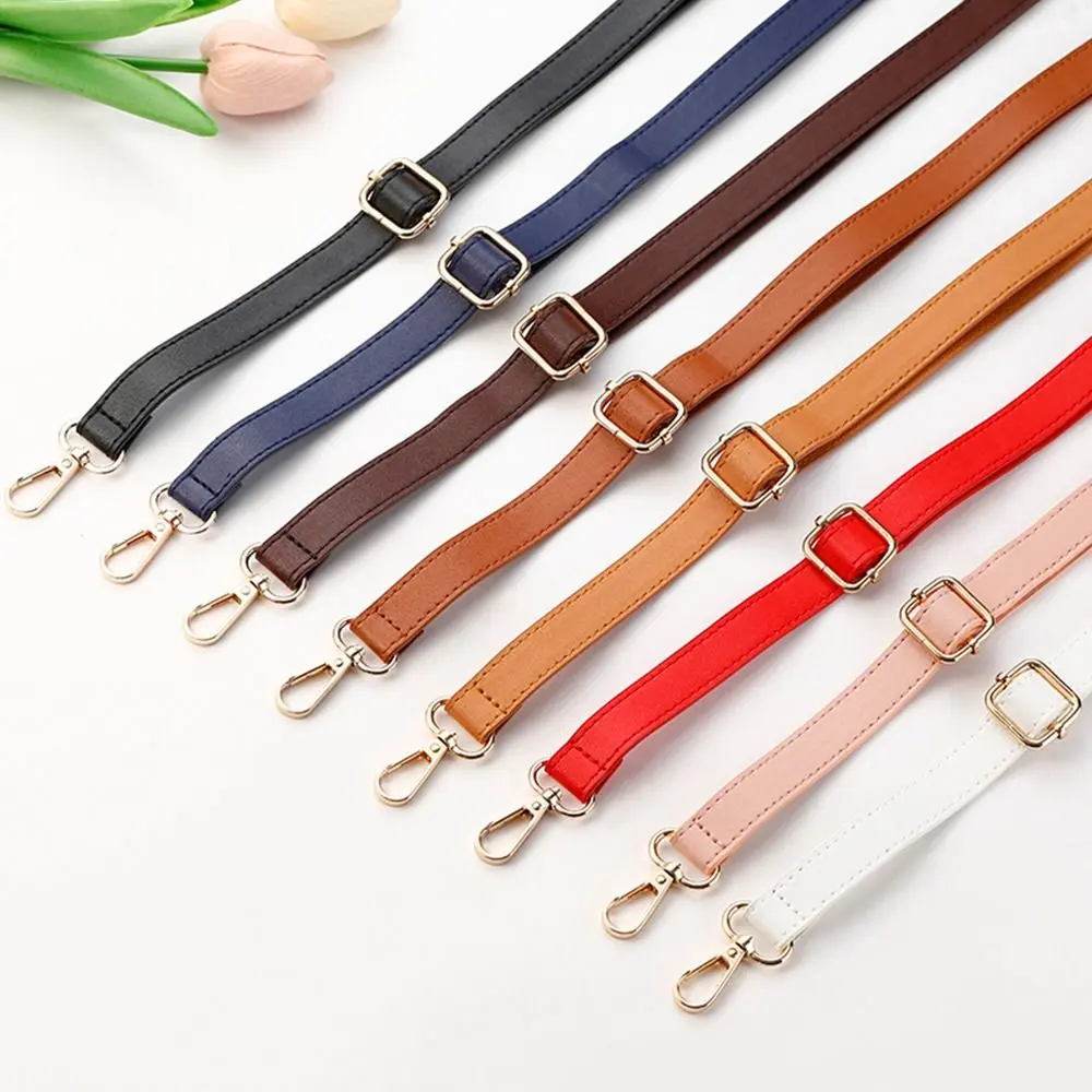 Fashion Leather Bag Strap Adjustable Bag Handle Replacement Handbag Belts Women Leather Shoulder Bag Parts Bag Accessories 130cm