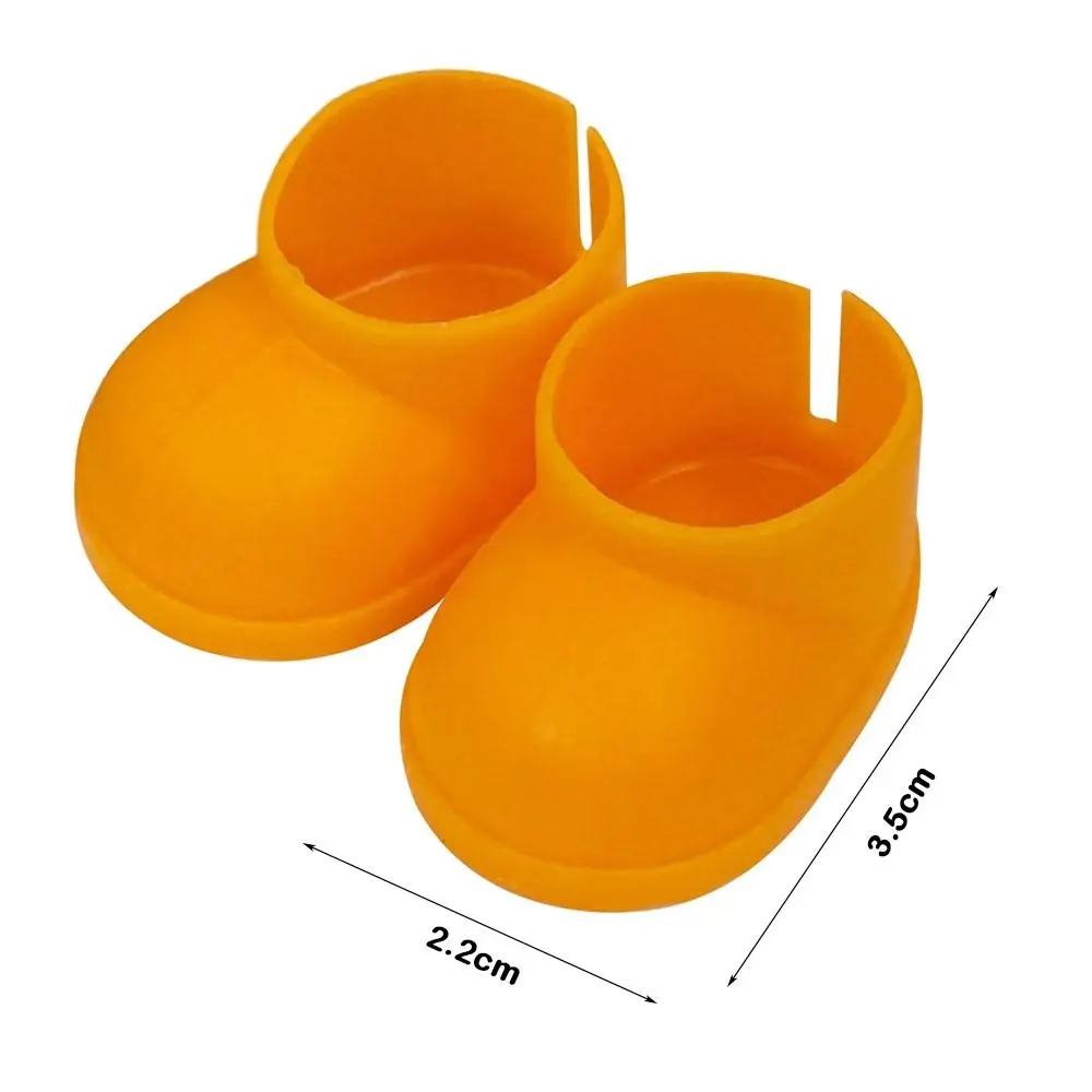 Hand-made For 17CM Doll Shoes Multiple Styles DIY Doll Leather Shoes Dressing Replacement Mini Dolls Shoes Doll Toys