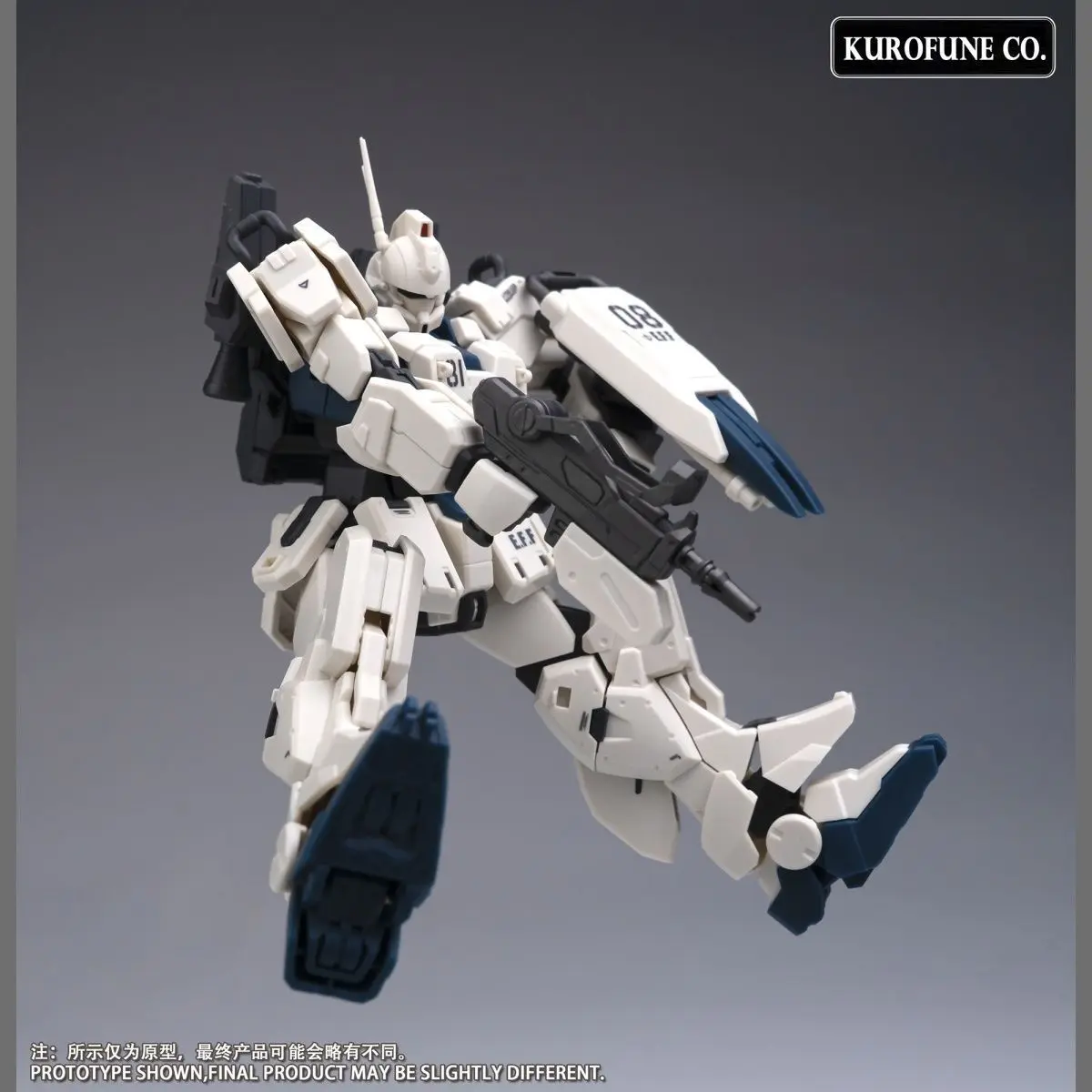 kurofune model Hg 1/144 Rx-79 G Ez-8 Assembly Model Movable Joints Collectible robot kits Models Kids Gift