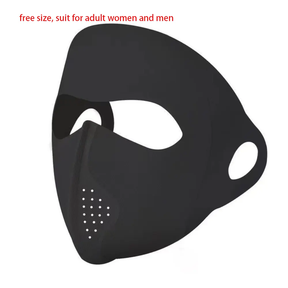 Breathable Ice Silk Mask Anti-UV Traceless Riding Face Mask Face Veil Four Seasons