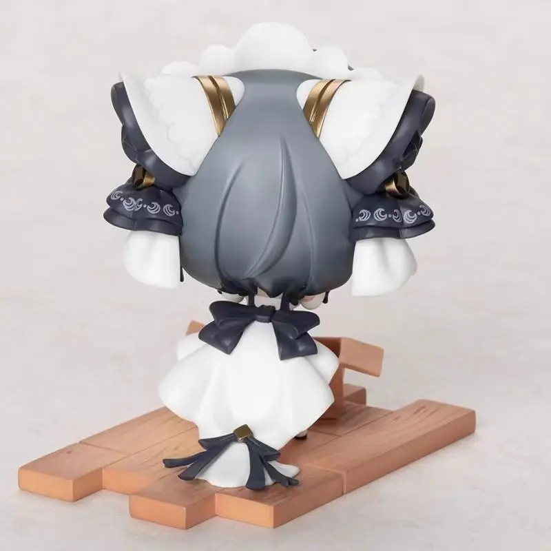 10cm Beyblue Airline JUUs time Q version of Shiba Shire anime cat ears PVC secondary yuan maid game ornament toy gift
