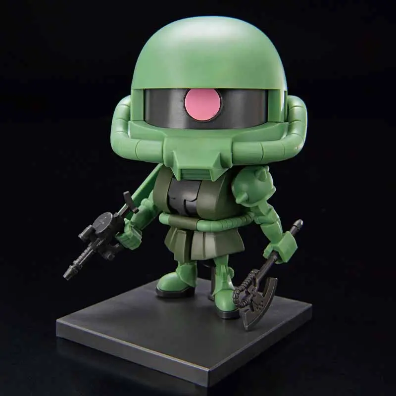 Bandai Original Model Kit 1/1 FUN TO BUILD GUNPLA CHARZAKU-KUN DX SET Anime Action Figure Assembly Model Toys Gifts for Boys