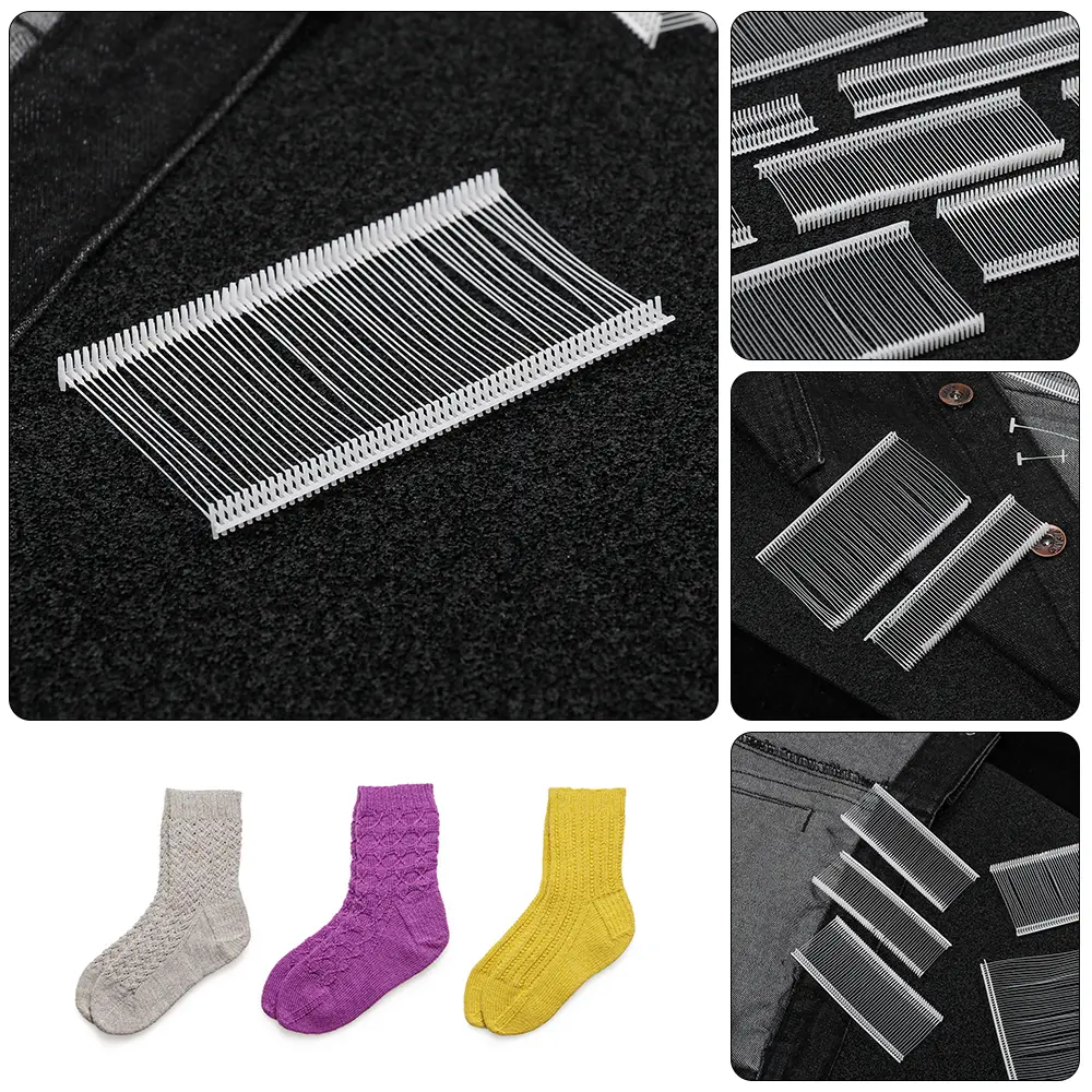 5000 Pcs Standard Tagging Fasteners White Standard Tagging Barbs Attachments for Tag Plastic Garment Clothing Price Tag Label