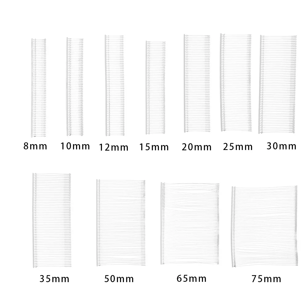 5000 Pcs Standard Tagging Fasteners White Standard Tagging Barbs Attachments for Tag Plastic Garment Clothing Price Tag Label