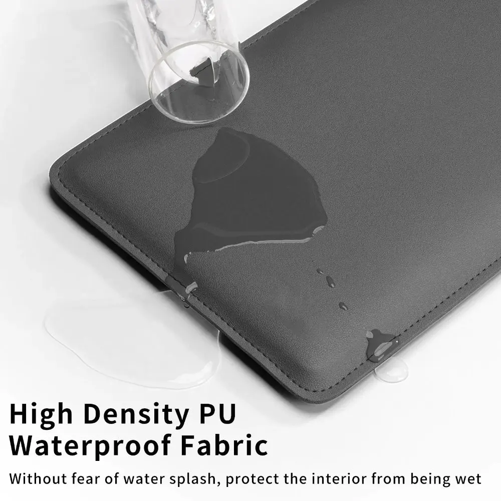 11 13 14 15 inch Laptop Sleeve Case Shockproof Ultra Thin PU Leather Ultrabook Cover Notebook Bag Protective Pouch