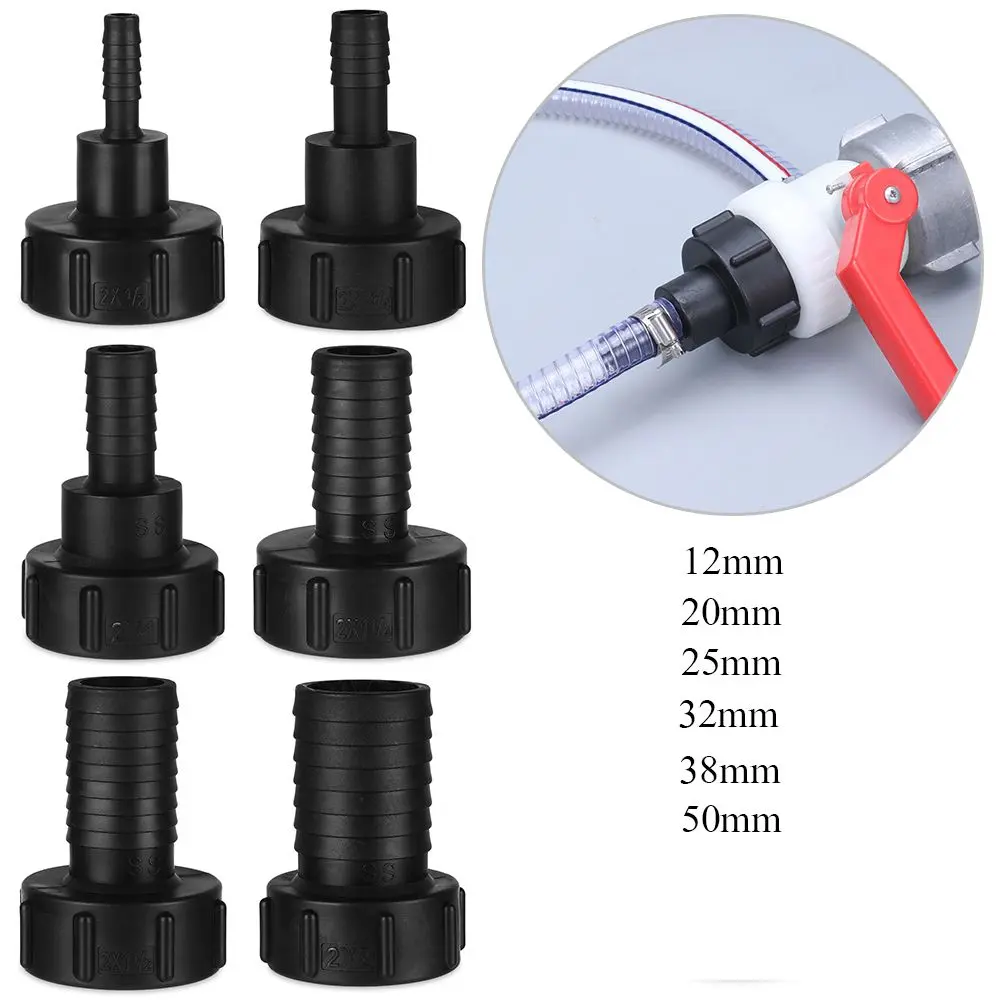 IBC Tank Adapter Adaptor Connector Water Tank Outlet Connection Fitting Tool For Home Garden Water Connectors Hose Fittings