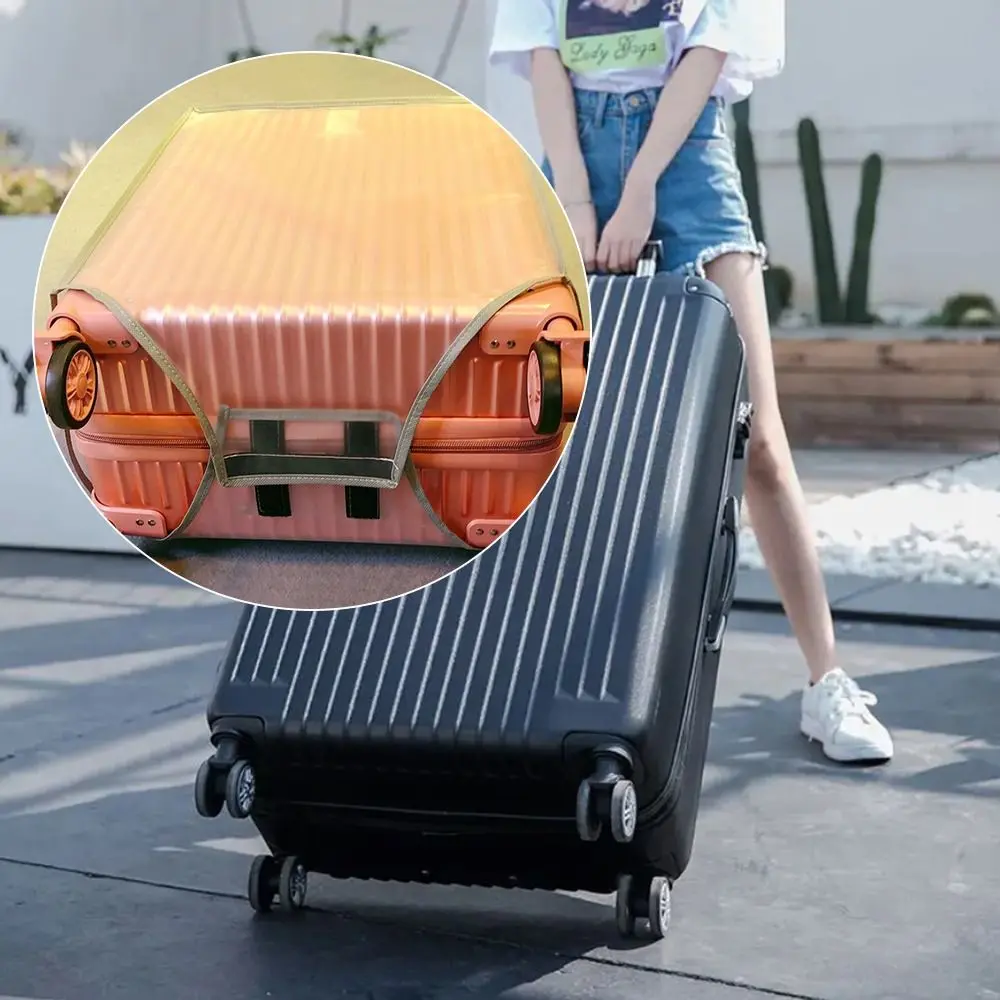 Transparent Travel Luggage Cover Waterproof Luggage Protector Covers Dustproof Protector Covers for 16-30 Inch Suitcase Case
