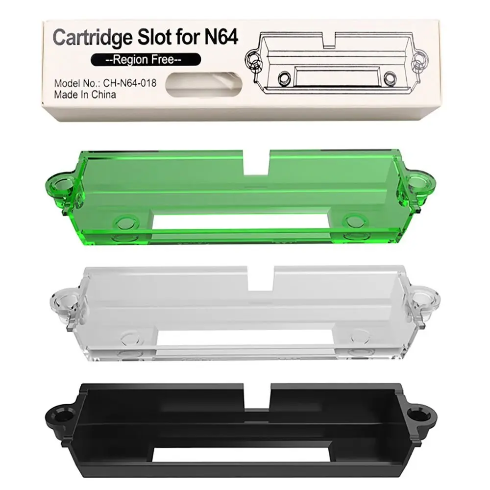 Universal Region Free Cartridge Adapter for Nintendo 64 - Convert N64 USA to Play Japanese Import Games - N64 Cartridge Slot