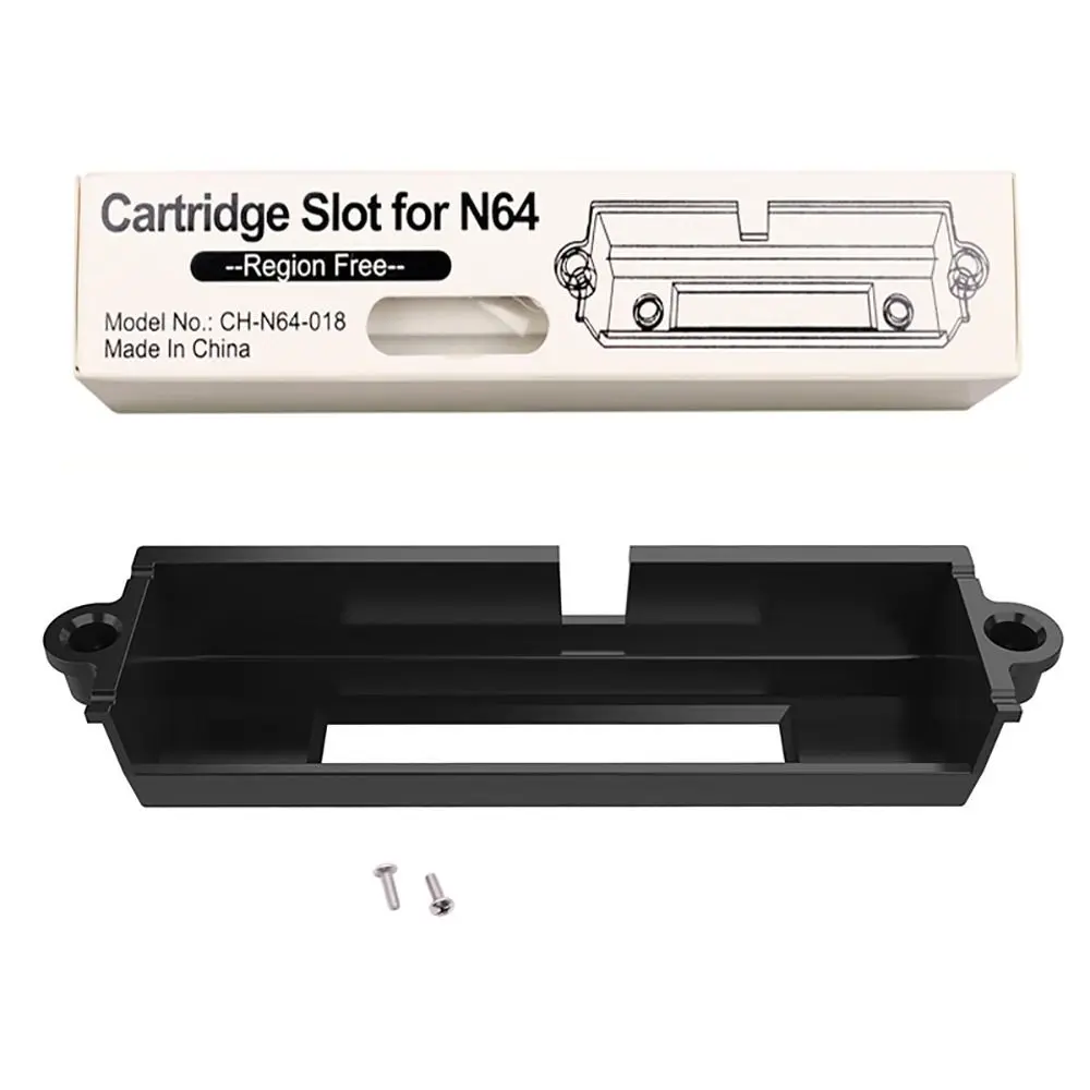 Universal Region Free Cartridge Adapter for Nintendo 64 - Convert N64 USA to Play Japanese Import Games - N64 Cartridge Slot