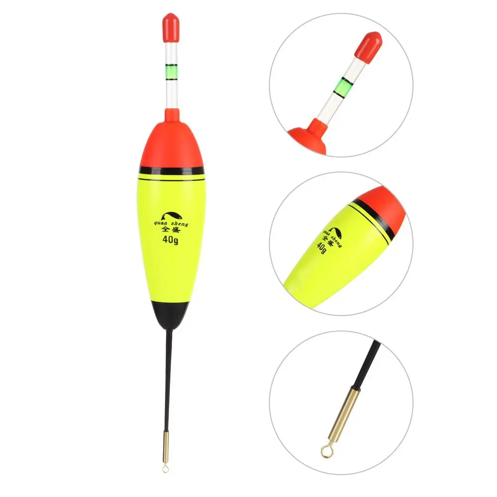 5g 8g 10g 15g 20g 30g 40g EVA Luminous Fishing Float Long Vertical Night Lighting Fishing Floats Bobber