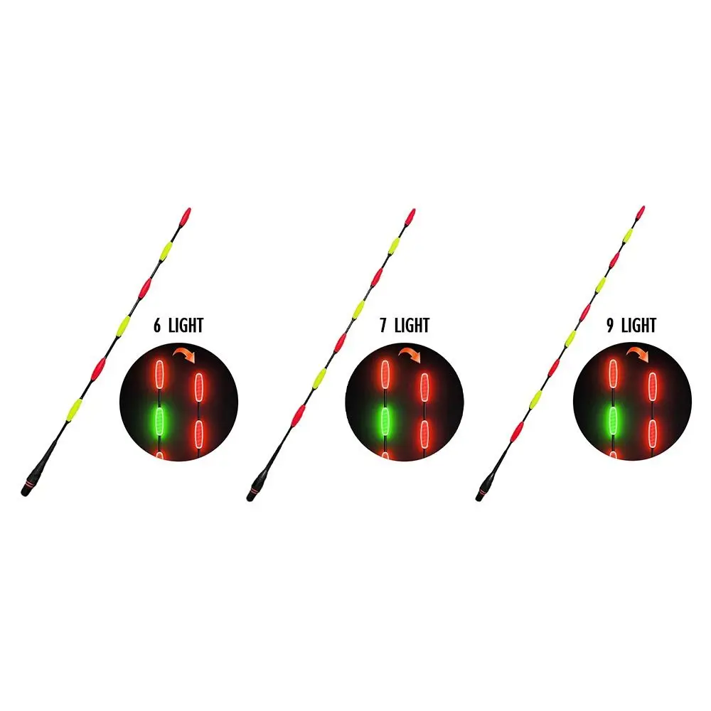 Super Bright Night Fishing LED Smart Float Top Luminous Ultra Sensitive Electronic Floats Buoy Outdoor Fishing Accessories