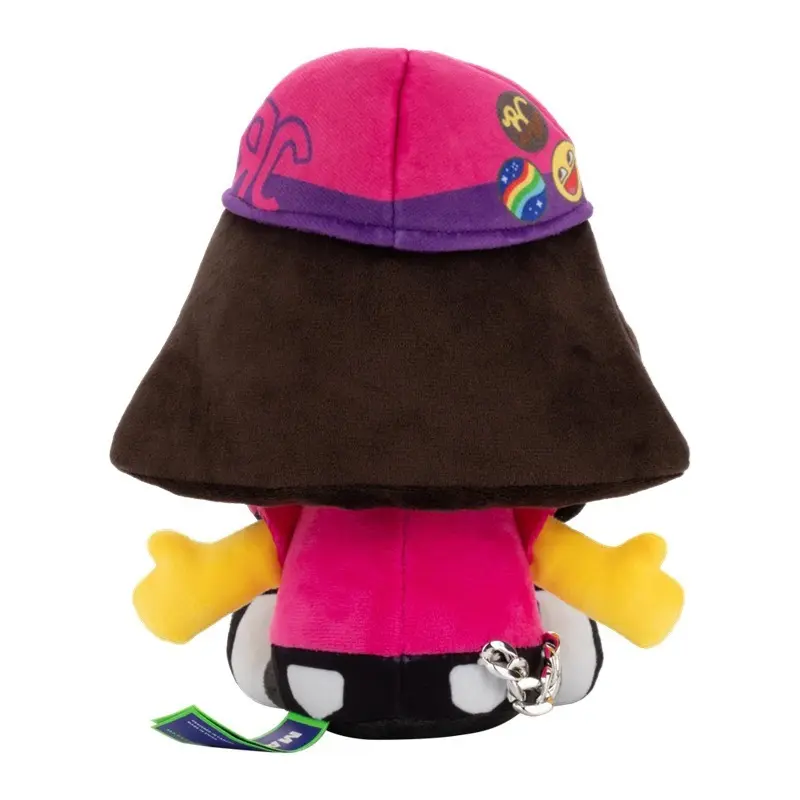 New Anime Tough Guys Wear Pink Infected Plush Toy Regretevator Plush Lampert Plushie Game Peripheral Stuffed Doll Birthday Gifts