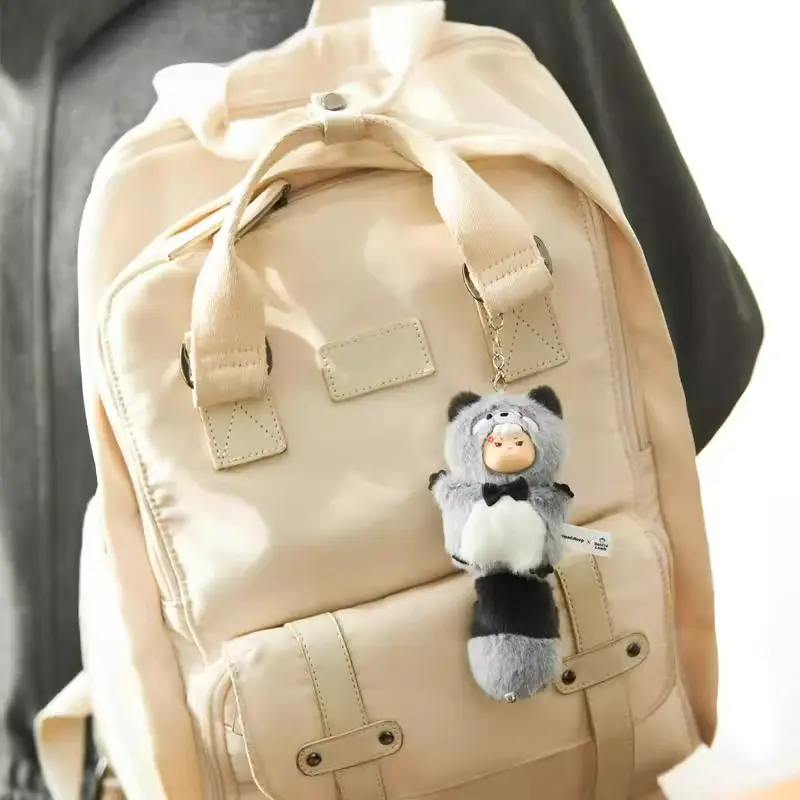 Latest Spot  15.5cm cute Lamb Lucky Big Tail Series Animal Plush Doll Pendant Toy Bag Boutique Hanging Accessories