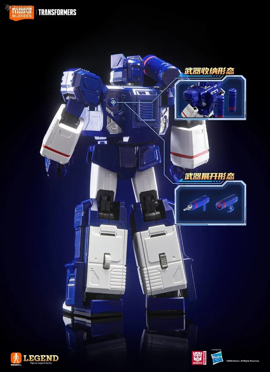 In Stock BLOKEES Soundwave ACTION EDITION Assembling Movable Model Toy G1 Rumble Ravage Shockwave ATTACHMENT Accessories package