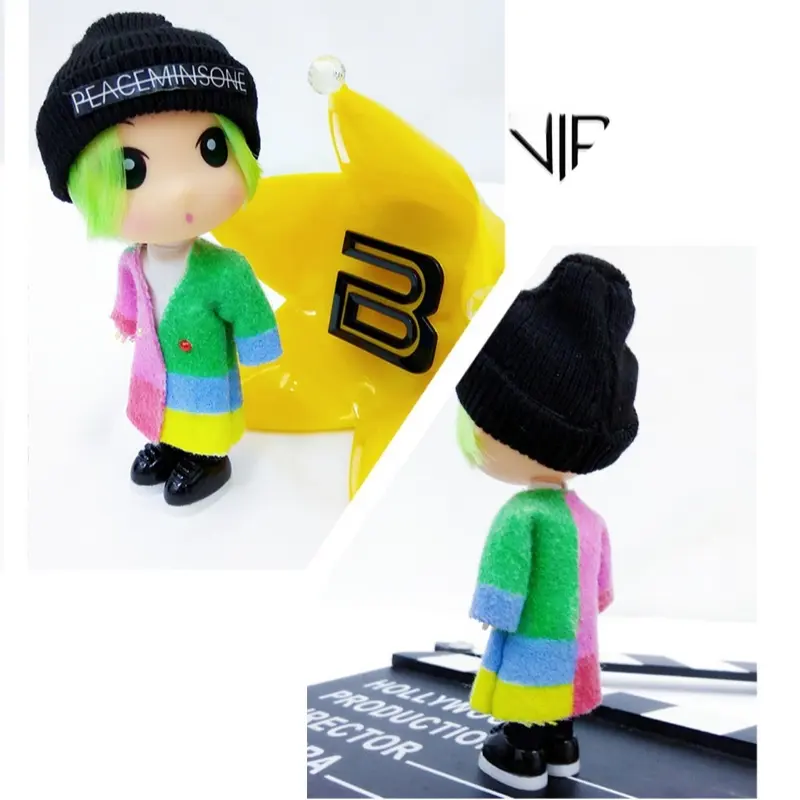 Doll Key Chain Pendant - Creative Birthday Gift Action Figure Lanyard For Anime Fans Cosplay Accessories Collectible Toys