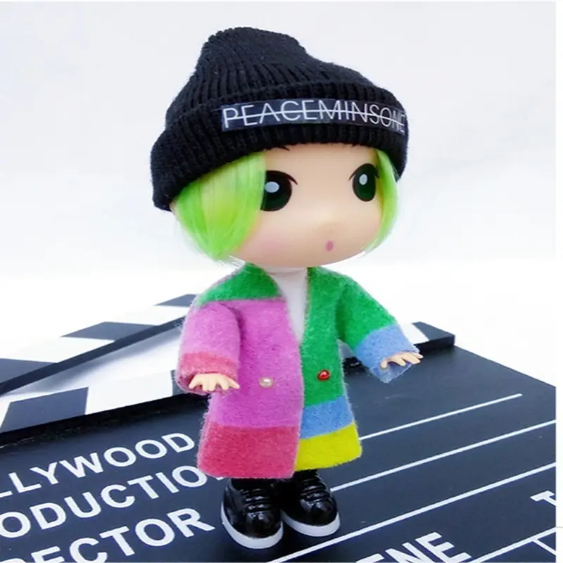 Doll Key Chain Pendant - Creative Birthday Gift Action Figure Lanyard For Anime Fans Cosplay Accessories Collectible Toys