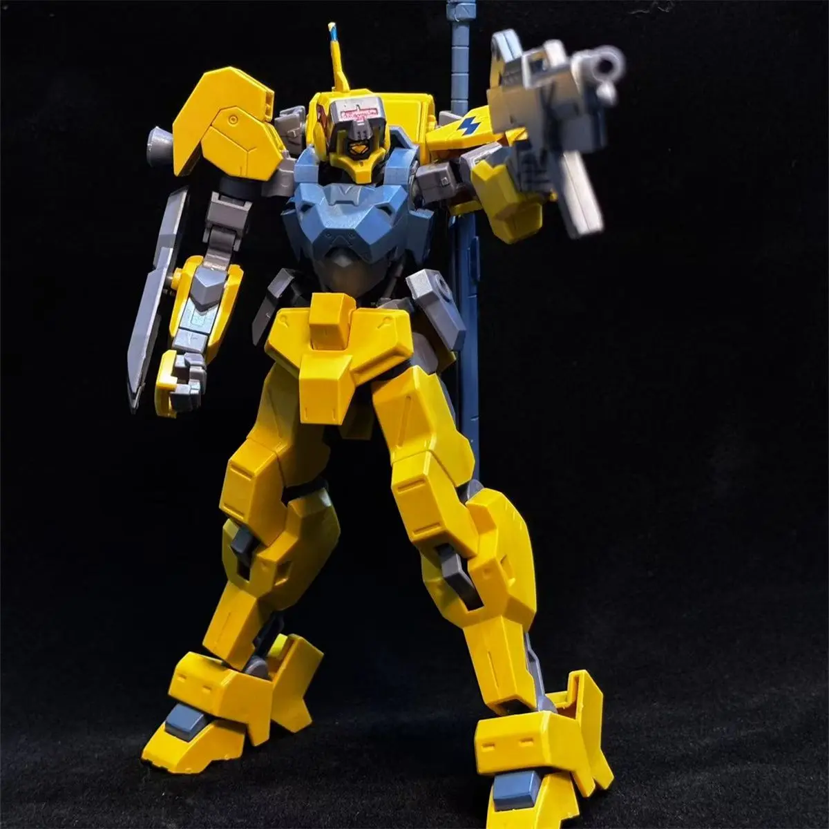 Trident Studio Hg 1/144 Io Frame Shiden Assembly Model Movable Joints High Quality Collectible Robot Kits Models Kids Gift