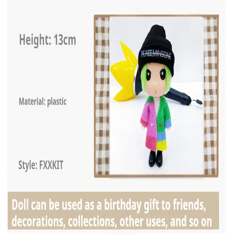 Doll Key Chain Pendant - Creative Birthday Gift Action Figure Lanyard For Anime Fans Cosplay Accessories Collectible Toys