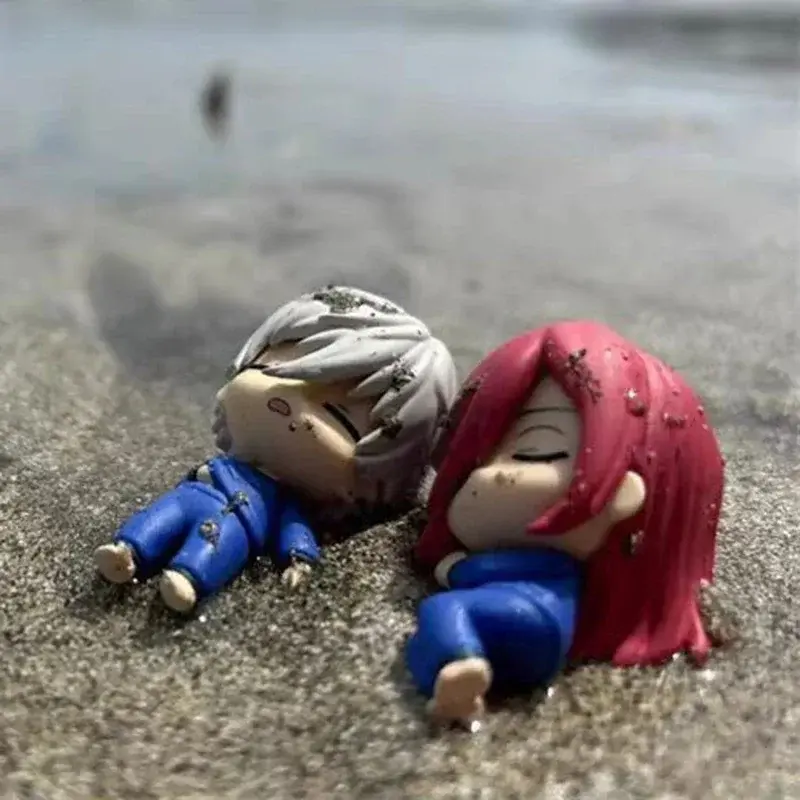Anime Blue Lock Figurine Sleeping Dolls Isagi Yoichi Nagi Seishiro Chigiri Hyoma Rin Itoshi Yoichi Isagi 5pcs Figures PVC Toys