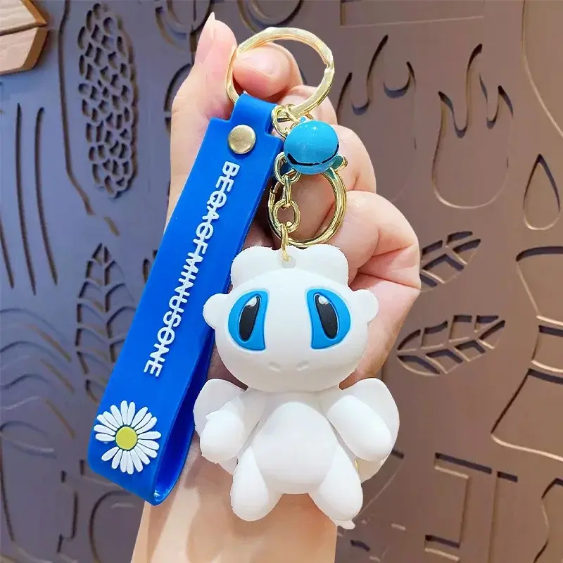 Anime Kawaii Toothless PVC Keychain Kids Cartoon Cute Keyring Light Night Fury Bag Pendant Fashion Jewelry Accessories Gift 2025