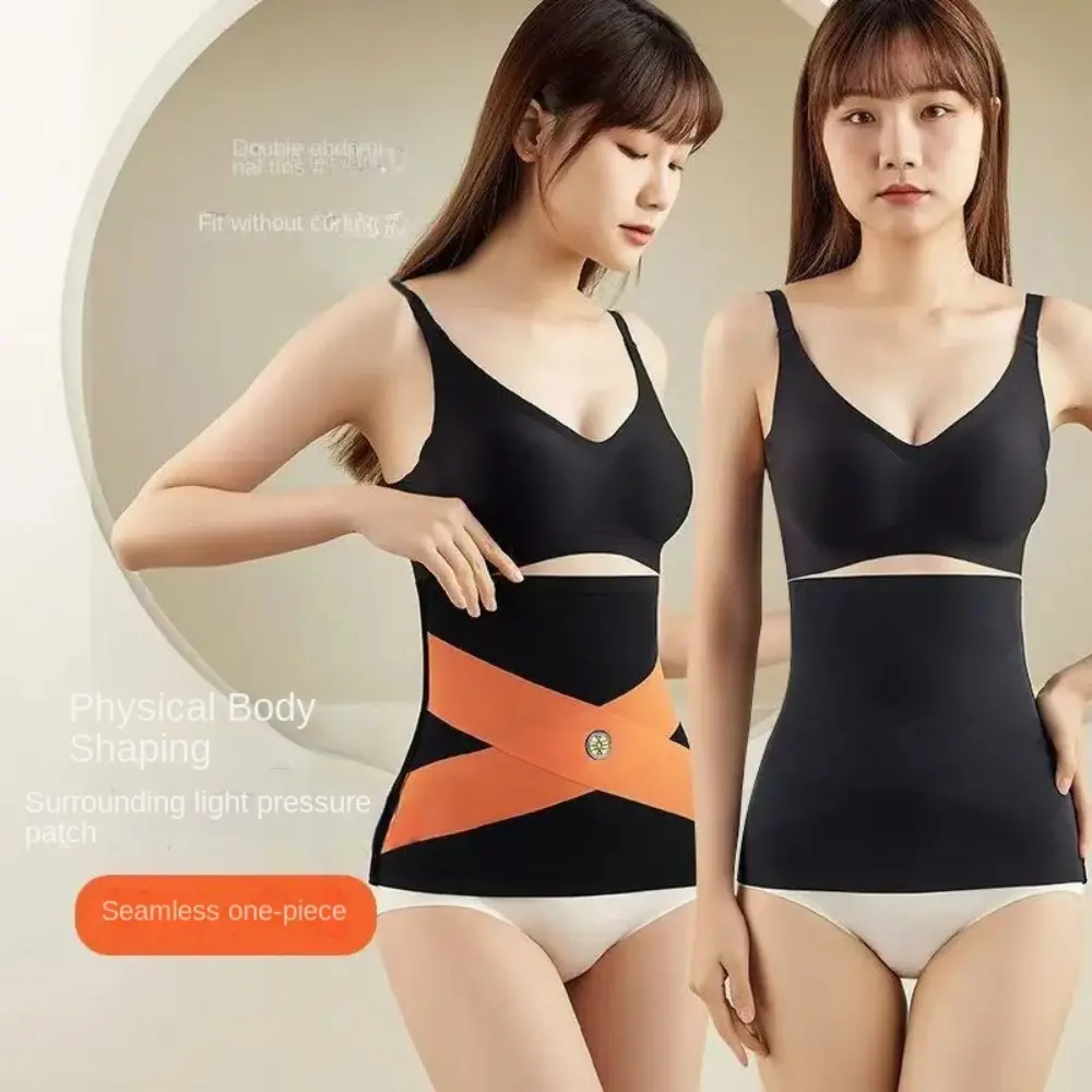 Women Waistband Waist Trainer High Elasticity Fitness Sports Waist Protection Waist Belt Postpartum Recovery Shapewear Girdle