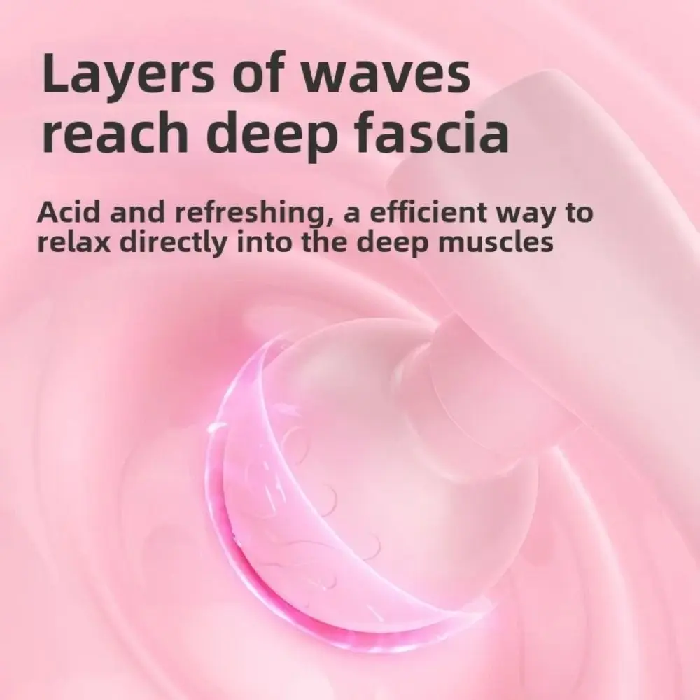 Mini Fascia Tool Vibrating Fast Rechargeable Dual Head Both Portable Muscle Relaxation Full Body Universal Massage Artifact