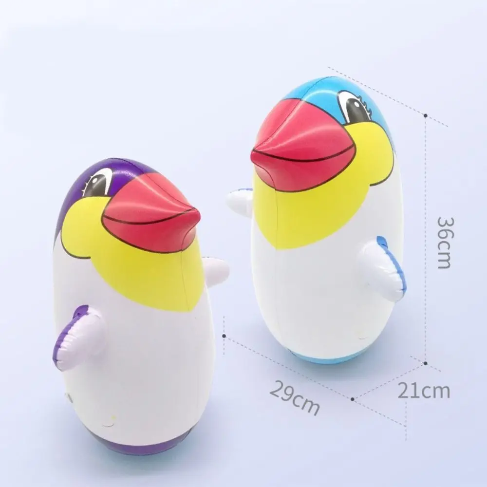 36/45cm Children Inflatable Toys Cute Cartoon Penguin Sandbag Kids Child Party Birthdays Gift Home Sport Boxing Punching Toy
