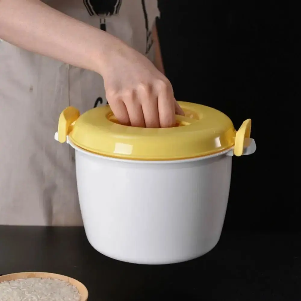 Microwave Rice Cooker Steamer Pot Pastamaker Oven Veggie Cookware Cooking Soup Pressure Pots Bowl Micro Vegetable Container