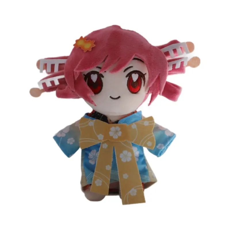 Kasane Teto Plush Dolls Cute Vtuber Dress-Up Plush Puppets Toys For Children Animation Plushies Collectible Toy Custom Gifts