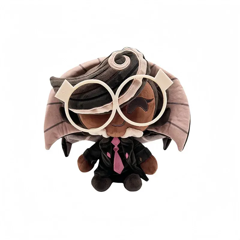 Shadow Milk Cookie Plush Cookie Run Kingdom Plush Toys Statue Doll Collection Room Decoration Kids Toy Friends Birthday Gifts
