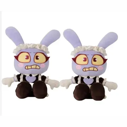 25cm Maid Jax Plush Dolls Cotton Rabbit Doll Soft Doll Cute Room Decoration Toys Kids Birthday Gifts