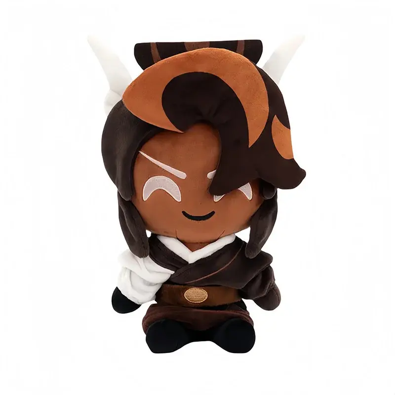 Shadow Milk Cookie Plush Cookie Run Kingdom Plush Toys Statue Doll Collection Room Decoration Kids Toy Friends Birthday Gifts