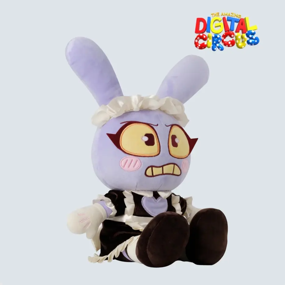 25cm Maid Jax Plush Dolls Cotton Rabbit Doll Soft Doll Cute Room Decoration Toys Kids Birthday Gifts